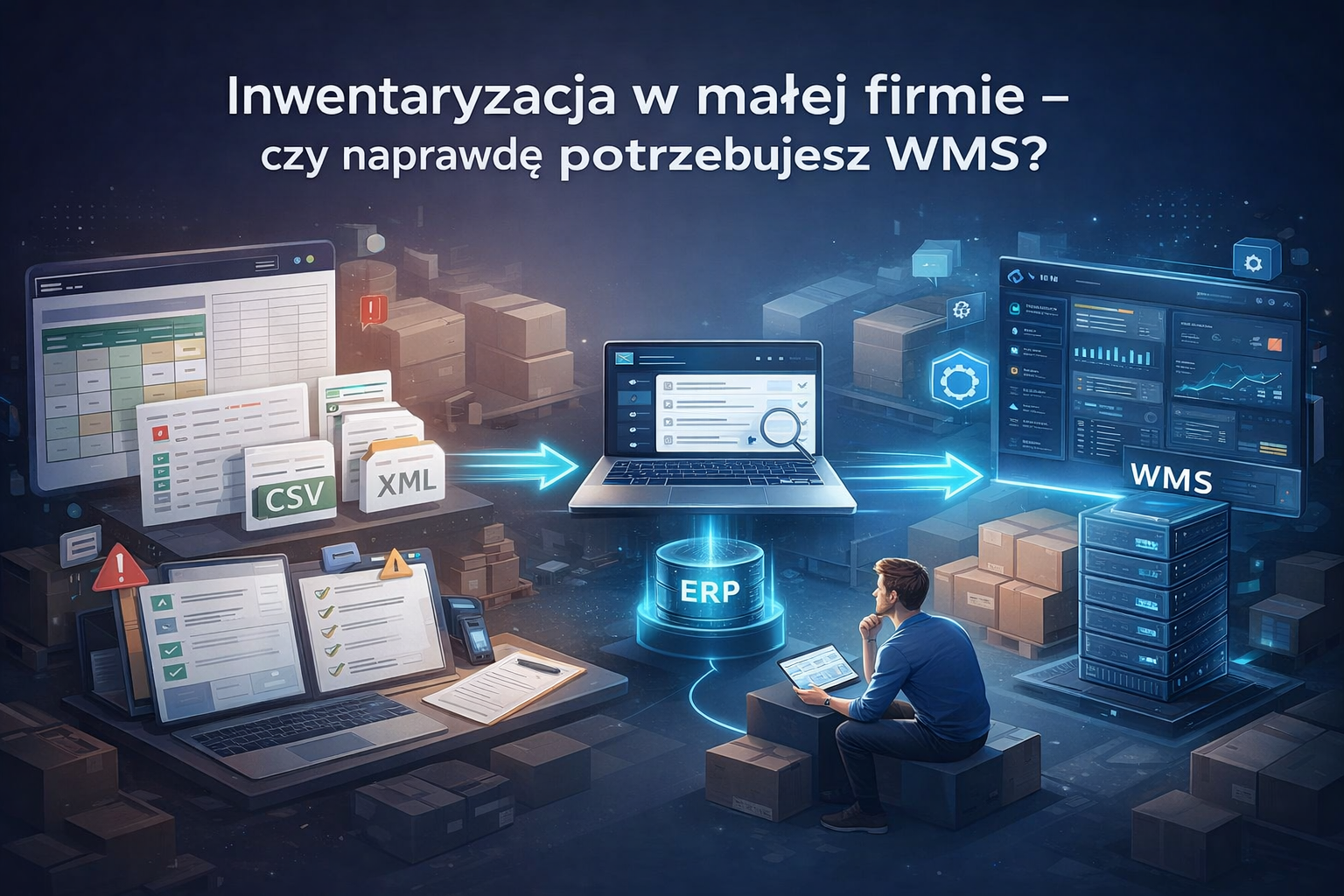 Inwentaryzacja w małej firmie – czy naprawdę potrzebujesz WMS?